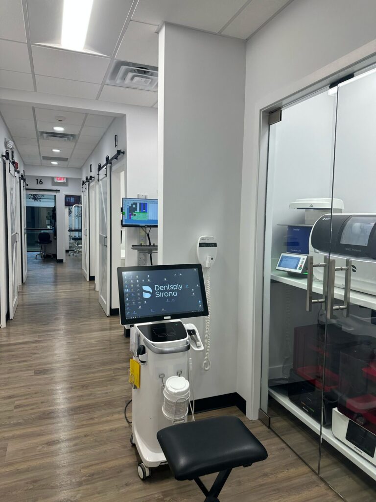 Dolan Dental treatment room with digital dentistry equipment